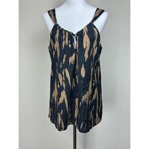 Old Navy Women’s XL Spaghetti Strap Top Keyhole Neckline 100% Cotton India